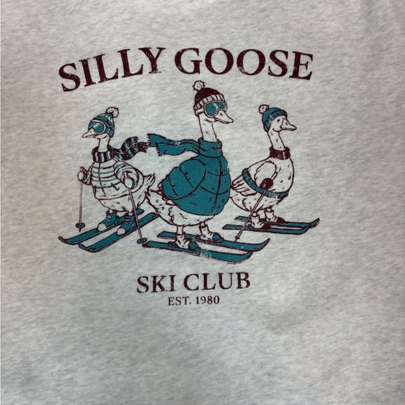 Silly goose ski club crewneck - Picture 4 of 5